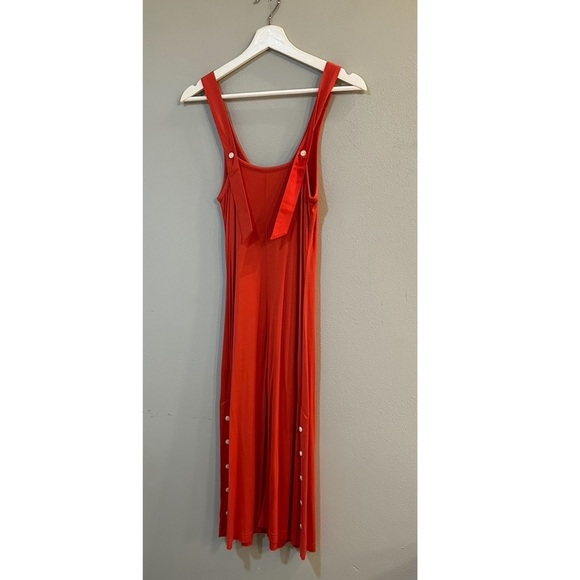 Rag & Bone Allegra Tank Dress in Fire Red. - Picture 6 of 8